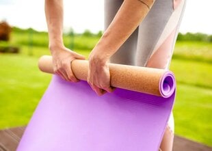 Коврик для йоги Master Yoga 4 мм, 183 x 61 см цена и информация | Коврики для йоги, фитнеса | kaup24.ee