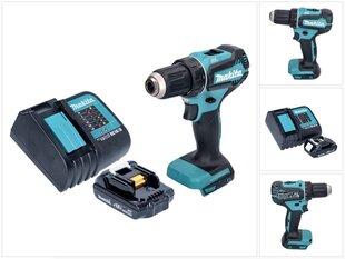 Аккумуляторная дрель Makita DDF 485 SY1 цена и информация | Шуруповерты, дрели | kaup24.ee