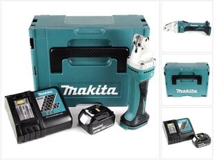 Жестяные ножницы Makita DJS 161 RT1J 18 V цена и информация | Пилы, циркулярные станки | kaup24.ee