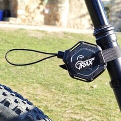 Jalgratta pukseerimissüsteem Trax Pro, must цена и информация | Прицепы для велосипеда | kaup24.ee