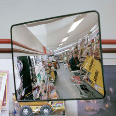 Сферическое зеркало, 60x40 см цена и информация | Дополнительные принадлежности | kaup24.ee