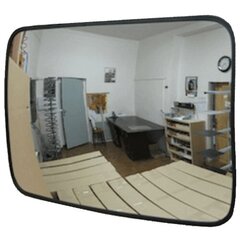 Сферическое зеркало, 60x40 см цена и информация | Дополнительные принадлежности | kaup24.ee