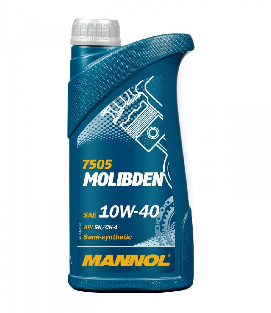 Mootoriõli Mannol 7505 Molibden, 1 l цена и информация | Mootoriõlid | kaup24.ee