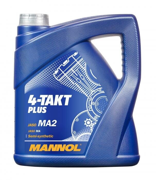 Mootoriõli Mannol 7202 4-Takt Plus, 4 l hind ja info | Mootorrataste mootoriõlid | kaup24.ee