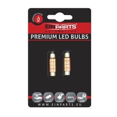 EinParts Auto LED Pirnid C10W Festoon 36mm 6000K CanBus 12V - 2 tk цена и информация | Автомобильные лампочки | kaup24.ee