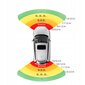 Parkimissüsteem 8 anduriga 22mm koos LED-ekraaniga EinParts, hõbedane цена и информация | Parkimisabi süsteemid | kaup24.ee
