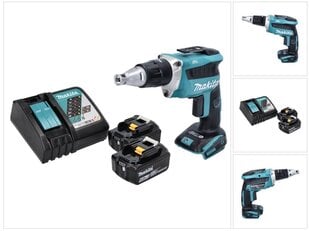 Аккумуляторный шуруповерт Makita DFS 452 RG цена и информация | Шуруповерты, дрели | kaup24.ee