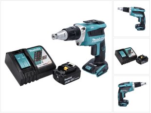 Аккумуляторный шуруповерт Makita DFS 452 RG1 цена и информация | Шуруповерты, дрели | kaup24.ee