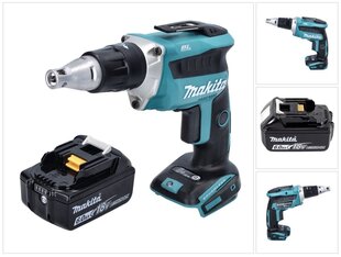 Аккумуляторный шуруповерт Makita DFS 452 G1 цена и информация | Шуруповерты, дрели | kaup24.ee