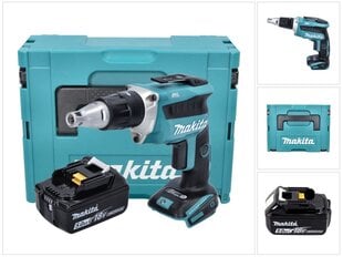 Аккумуляторный шуруповерт Makita DFS 452 T1J цена и информация | Шуруповерты, дрели | kaup24.ee