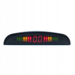 Парковочная система с 8 датчиками 22 мм со светодиодным экраном EinParts, красный цвет цена и информация | Системы парковки | kaup24.ee