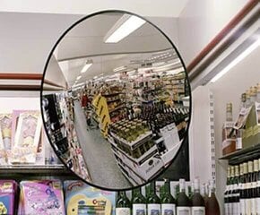 Сферическое зеркало, Ø 60 см цена и информация | Дополнительные принадлежности | kaup24.ee