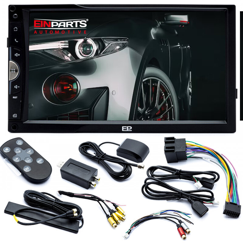 EinParts EPCR13 autoraadio Android 10 autostereo BT SD 4GB RAM GPS hind ja info | Autoraadiod, multimeedia | kaup24.ee