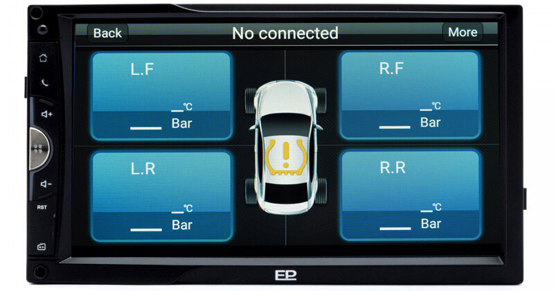 EinParts EPCR12 Androidi autoraadio Bluetoothi, SD-mälukaardi ja 2 GB RAM-iga hind ja info | Autoraadiod, multimeedia | kaup24.ee
