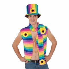 Maskeraadi kostüüm täiskasvanutele My Other Me Rainbow Vest Suurus 54 цена и информация | Карнавальные костюмы | kaup24.ee
