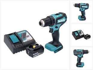 Аккумуляторная дрель Makita DDF 485 RT1 цена и информация | Шуруповерты, дрели | kaup24.ee