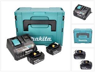 Комплект блока питания Makita BL 1860 B цена и информация | Шуруповерты, дрели | kaup24.ee