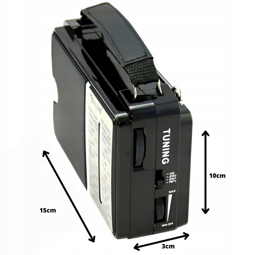 AM, FM, SW Golon RX-606AC цена и информация | Raadiod ja äratuskellad | kaup24.ee