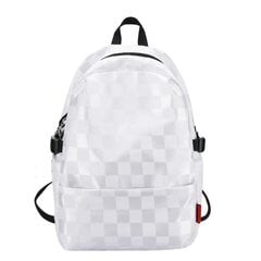 Водонепроницаемый нейлоновый рюкзак белого цвета цена и информация | Школьные рюкзаки, спортивные сумки | kaup24.ee