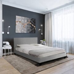 Voodi Dublin 160x200, helehall hind ja info | Voodid | kaup24.ee