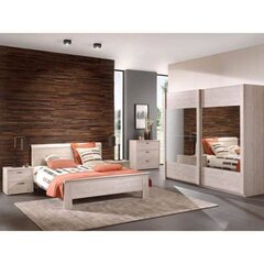 Кровать Aatrium Nani, 140x200 см, коричневая цена и информация | Кровати | kaup24.ee