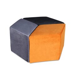 Pouf Aatrium Romb 3 W1168, oranž hind ja info | Kott-toolid, tumbad, järid | kaup24.ee