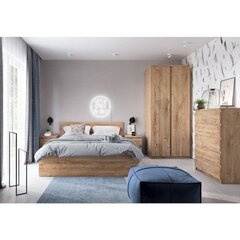 Кровать Aatrium Fribo, 160x200 см, коричневый цвет цена и информация | Кровати | kaup24.ee