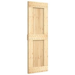 vidaXL uks, 70 x 210 cm, männipuit hind ja info | Siseuksed | kaup24.ee