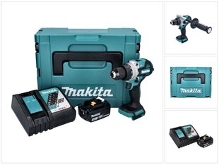 Аккумуляторная ударная дрель Makita DHP 486 RF1J цена и информация | Шуруповерты, дрели | kaup24.ee