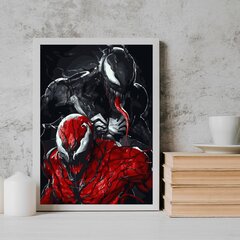 Värvi numbri järgi Raamis "Spider Man" Oh Art! 40x50 cm hind ja info | Maalid numbri järgi | kaup24.ee