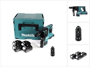 Аккумуляторный перфоратор Makita DHR 281 T4J цена и информация | Перфораторы | kaup24.ee