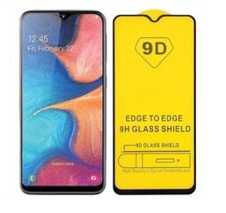 Grūdintas stiklas 9D Samsung Galaxy A12 / A32 5G / Motorola Moto E22i juodas rėmelis цена и информация | Защитные пленки для телефонов | kaup24.ee