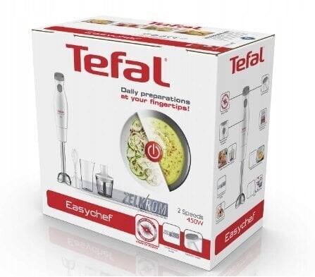 Tefal HB453138 450 W mikser, valge цена и информация | Mikserid | kaup24.ee