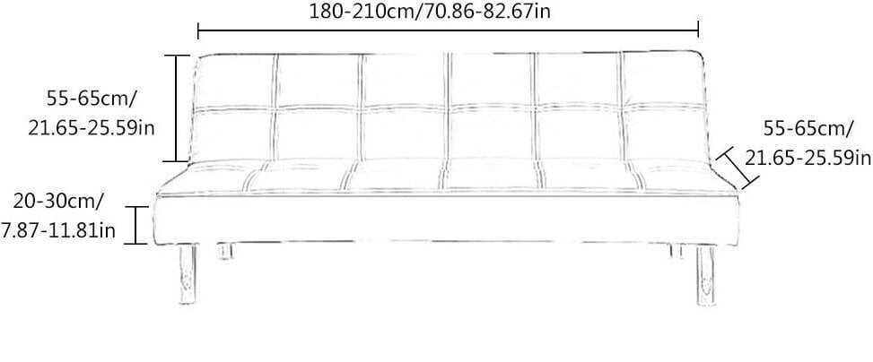 Ikea Beddinge Nyhamn paindlik veluurkate hind ja info | Mööblikatted | kaup24.ee