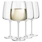 Valge veini klaasid Modern Krosno 480ml, 4 tk. цена и информация | Klaasid, tassid ja kannud | kaup24.ee