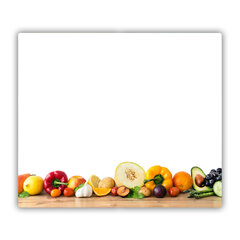 Tulup Lõikelaud Puuviljad ja köögiviljad, 60x52 cm hind ja info | Lõikelauad | kaup24.ee
