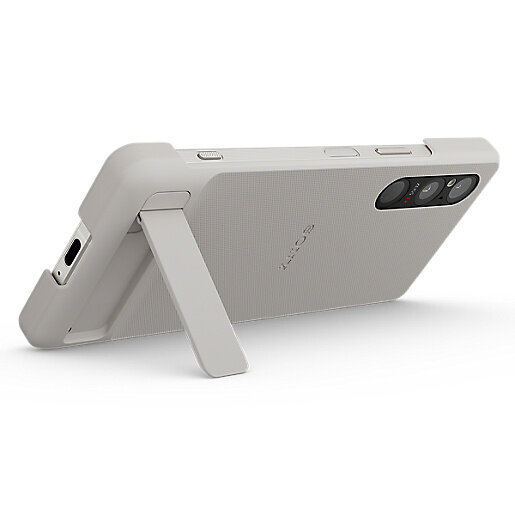 Sony kaitsekest Xperia 1 V, hõbedane цена и информация | Telefoni kaaned, ümbrised | kaup24.ee