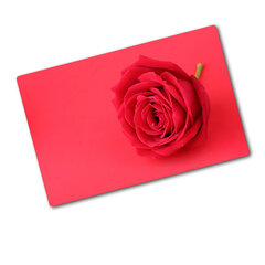 Tulup Lõikelaud Punane roos, 80x52 cm цена и информация | Разделочная доска | kaup24.ee