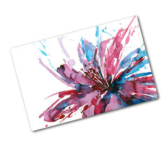 Tulup Lõikelaud Abstraktne lill, 80x52 cm hind ja info | Lõikelauad | kaup24.ee