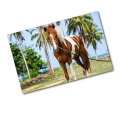 Tulup Lõikelaud Pinto hobune, 80x52 cm цена и информация | Разделочная доска | kaup24.ee