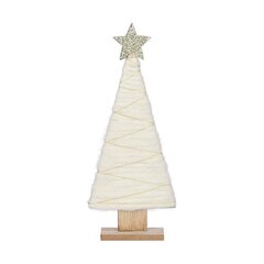 Jõulupuu Black Box Puit Valge hind ja info | Jõulukaunistused | kaup24.ee