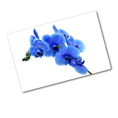 Tulup Lõikelaud Sinine Orhidee, 80x52 cm цена и информация | Разделочная доска | kaup24.ee