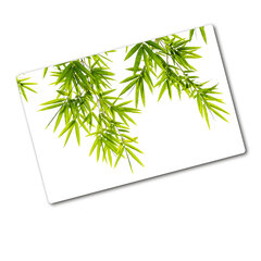 Tulup Lõikelaud Bambuse lehed, 80x52 cm hind ja info | Lõikelauad | kaup24.ee