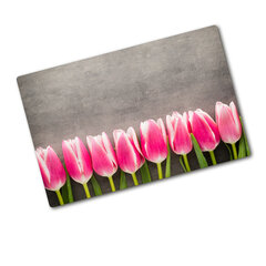 Tulup Lõikelaud Roosa tulp, 80x52 cm цена и информация | Разделочная доска | kaup24.ee