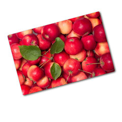 Tulup Lõikelaud Punased õunad, 80x52 cm hind ja info | Lõikelauad | kaup24.ee