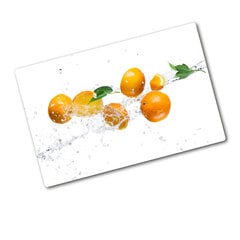 Tulup Lõikelaud Apelsinid ja vesi, 80x52 cm цена и информация | Разделочная доска | kaup24.ee