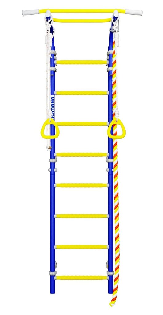 Rootsi sein Sanro Next-1, 227 x 49 cm, sinine-kollane цена и информация | Varbseinad | kaup24.ee