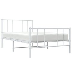 Каркас кровати, 100x200 см, белый цена и информация | Кровати | kaup24.ee