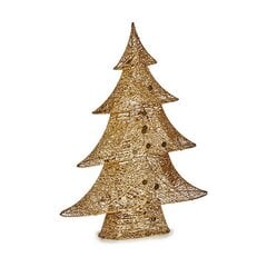 Jõulupuu Metall Kuldne (12 x 59,5 x 48,5 cm) hind ja info | Jõulukaunistused | kaup24.ee