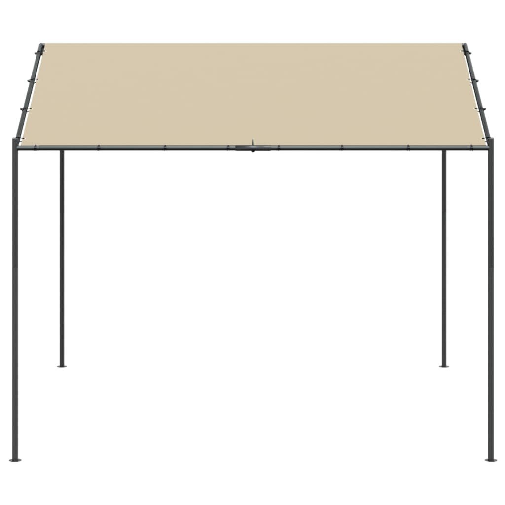 vidaXL varjualune, beež, 4 x 3 m, teras ja kangas цена и информация | Varikatused ja aiapaviljonid | kaup24.ee
